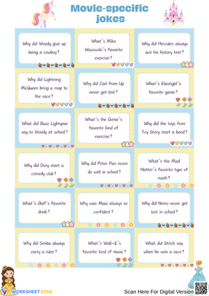 Movie-Themed Jokes for Kids