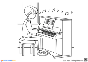 Printable Musician Coloring Pages for Creative Play