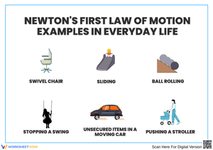 Newton’s First Law Everyday Life Examples Worksheet