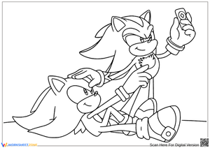 Super Sonic Coloring Pages – Fun Printable Activities for Kids