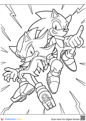 Fun Sonic Coloring Pages for Kids