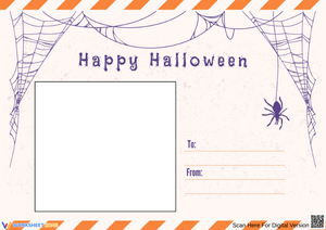 Happy Halloween Greeting Card for Kids