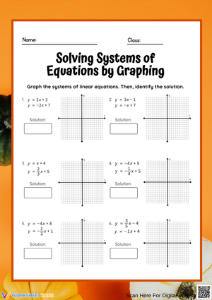 Solving Systems of Equations by Graphing