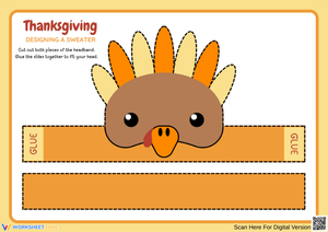 Thanksgiving Turkey Headband Craft