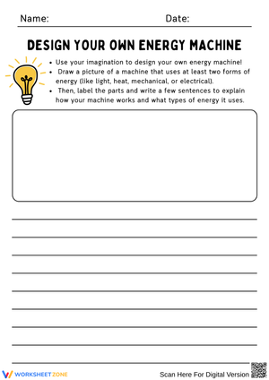 Design Your Own Energy Machine – Creative STEM Activity