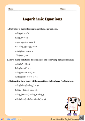 Logarithmic Equations – Solve and Analyze Logarithmic Functions