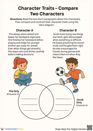 Character Traits – Compare Two Characters