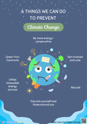 6 Things We Can Do to Prevent Climate Change – Action Steps 
