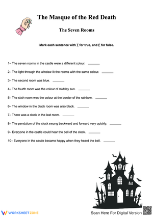 The Masque of the Red Death – Seven Rooms True or False