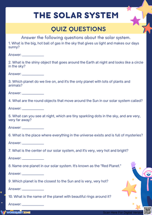 Solar System Quiz