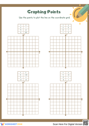 Graphing Points on the Coordinate Plane Worksheet