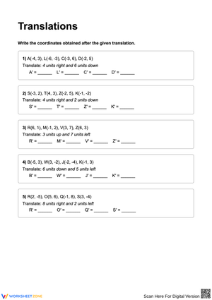 Translation Worksheet