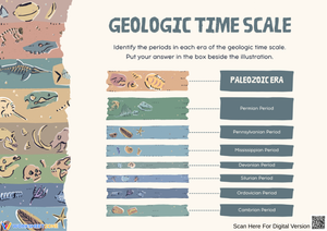 Geologic Time Scale – Period Identification Worksheet Set