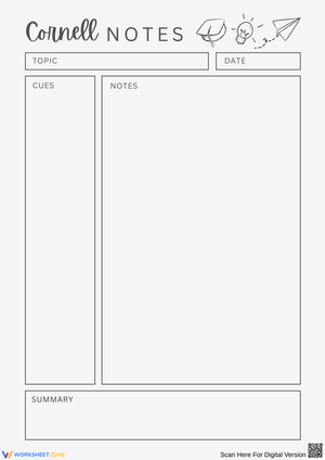 Organize Your Thoughts with Cornell Notes