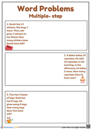 Engaging Word Problems for Critical Thinking