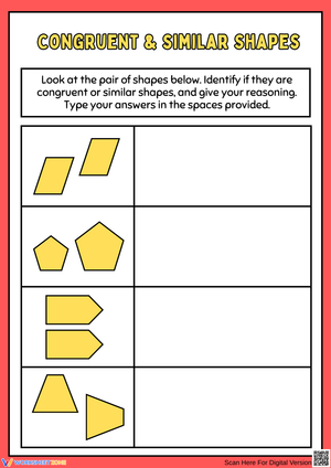 Identifying Congruent and Similar Shapes