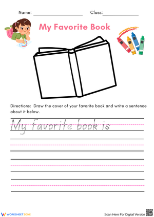 Create My Favorite Book Cover