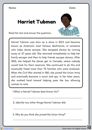Harriet Tubman: A Hero of Freedom