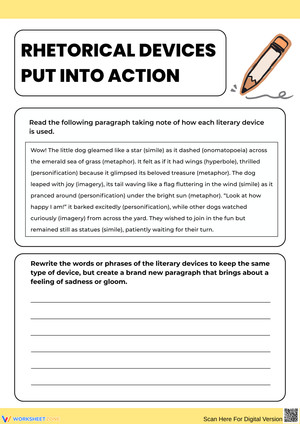 Engaging with Rhetorical Devices in Writing