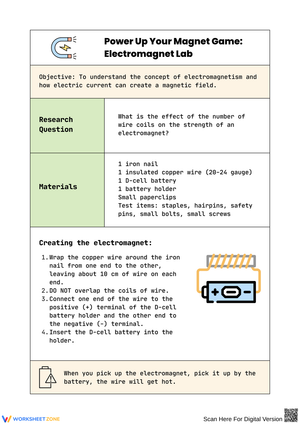 Explore Electromagnets: Fun Hands-On Science Activities