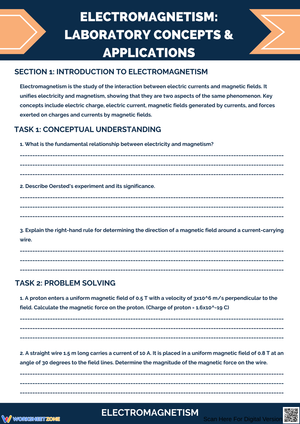 Understanding Electromagnetism: Concepts and Applications