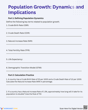 Understanding Population Growth Dynamics and Calculations
