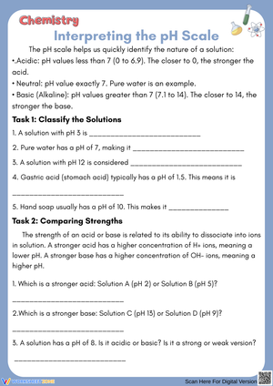 Understanding the pH Scale: Identifying Acids and Bases