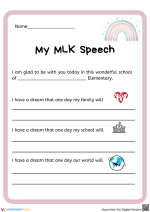 My MLK Speech: Inspiring Dreams and Visions