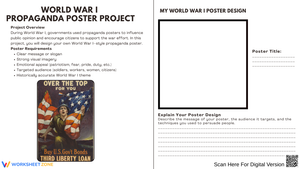 Create Your Own World War I Propaganda Poster