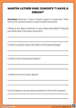 Understanding Martin Luther King Jr.'s 'I Have a Dream' Speech