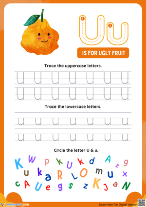 Tracing and Learning the Letter U