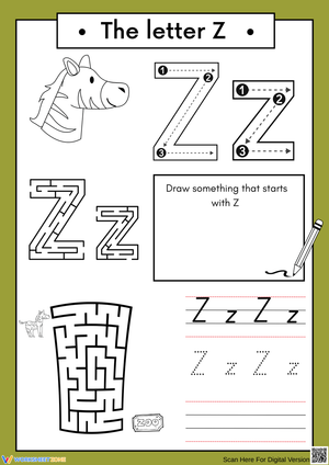 Exploring the Letter Z Through Fun Activities