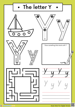 Learning the Letter Y with Fun Activities
