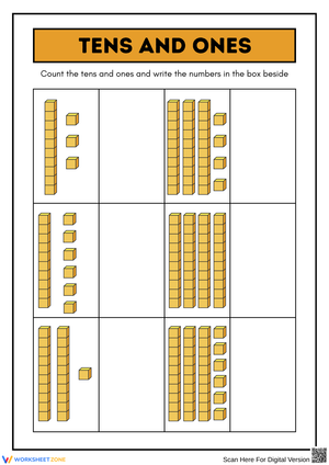 Understanding Tens and Ones in Counting