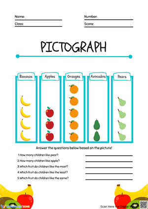 Understanding Pictographs with Fruits