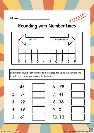 Mastering Rounding with Number Lines