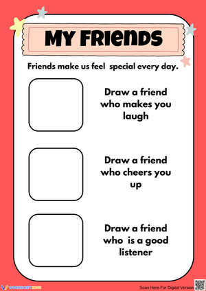 Friendship Through Creative Drawing Activities