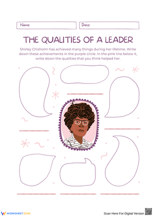 Exploring Leadership Qualities Through Shirley Chisholm
