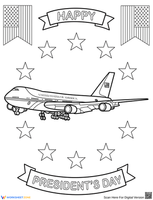 Presidents Day Coloring Activity