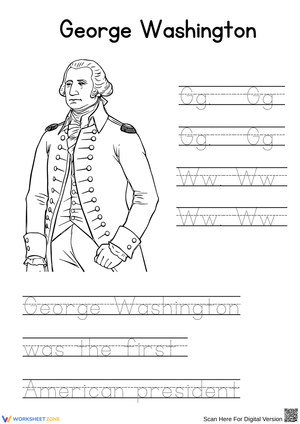 Learning About George Washington Through Writing