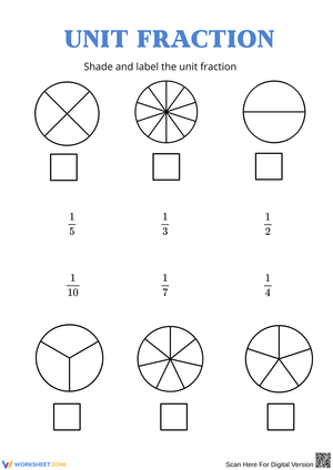 Understanding Unit Fractions with Visuals