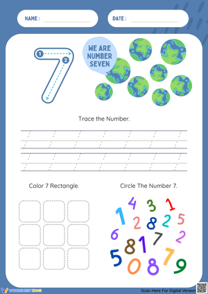 Discovering the Number Seven for Early Learners