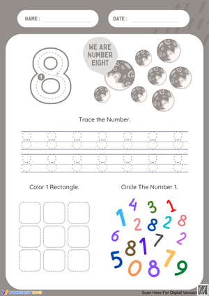 Exploring Number Eight with Fun Activities