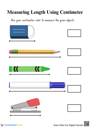 Measuring Length With a Centimeter Ruler