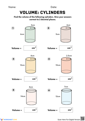 Understanding Volume of Cylinders