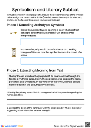Exploring Symbolism and Literary Interpretation