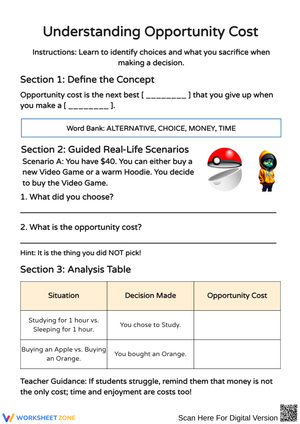 Understanding Opportunity Cost: Choices and Sacrifices