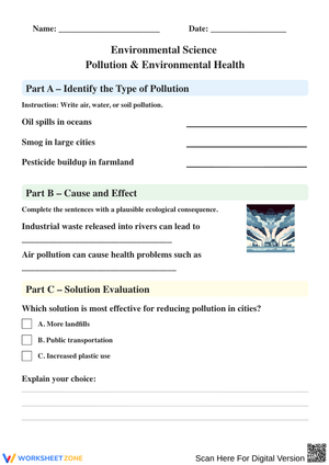 Environmental Science: Pollution & Environmental Health
