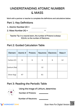 Understanding Atomic Number and Mass