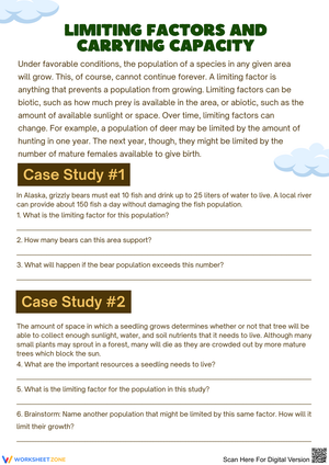 Understanding Limiting Factors and Carrying Capacity